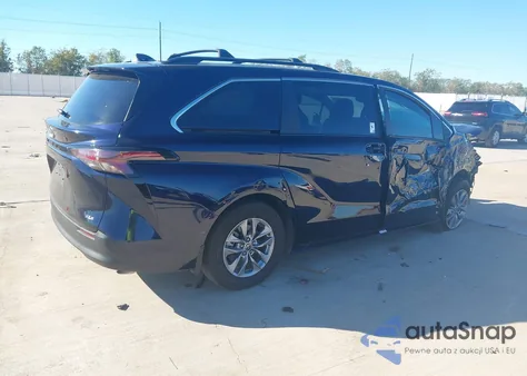 2025 Toyota Sienna Xle z USA, uszkodzony, nr VIN 5TDYRKEC1SS225177